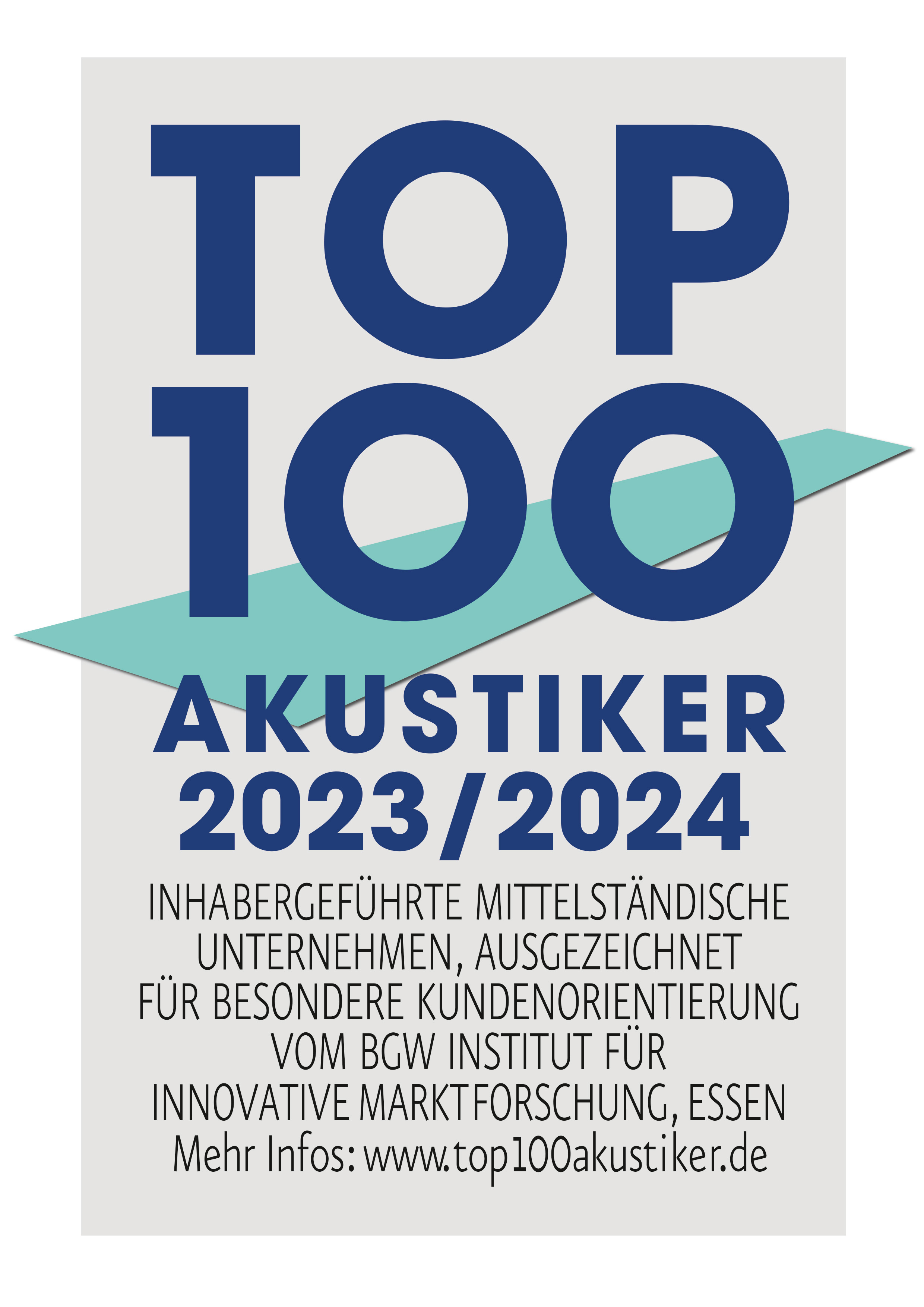 Auszeichnung Top 100