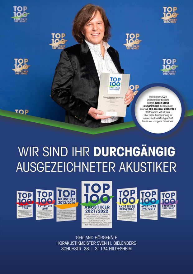 Auszeichnung Akustiker